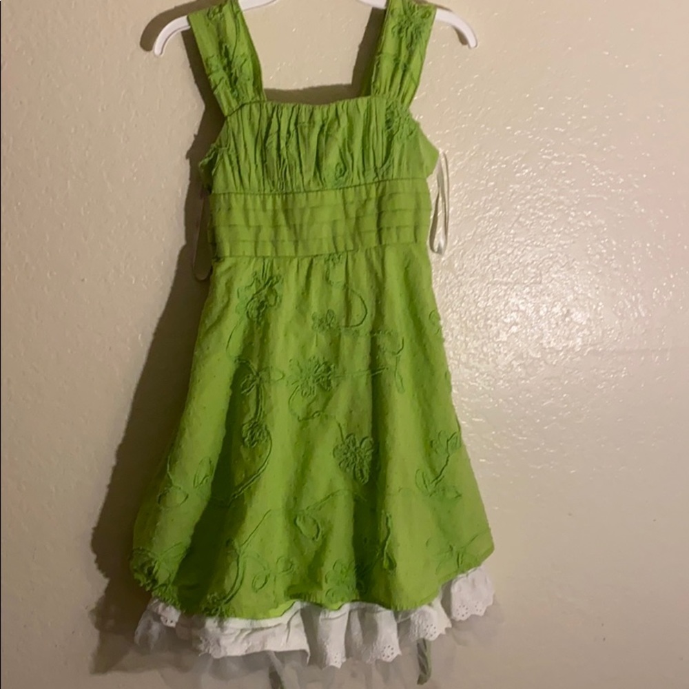 Green dress